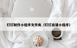 定西钉钉制作小程序文件夹（钉钉自建小程序）